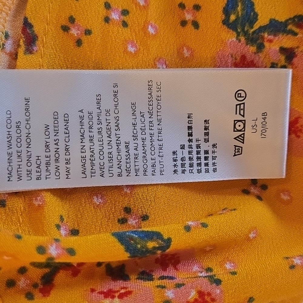 Free People New Wave Floral Halter Tank with Open Back and qd - Picture 11 of 12